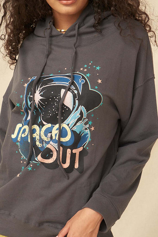 Spaced Out Garment-Dyed Vintage Graphic Hoodie - ShopPromesa