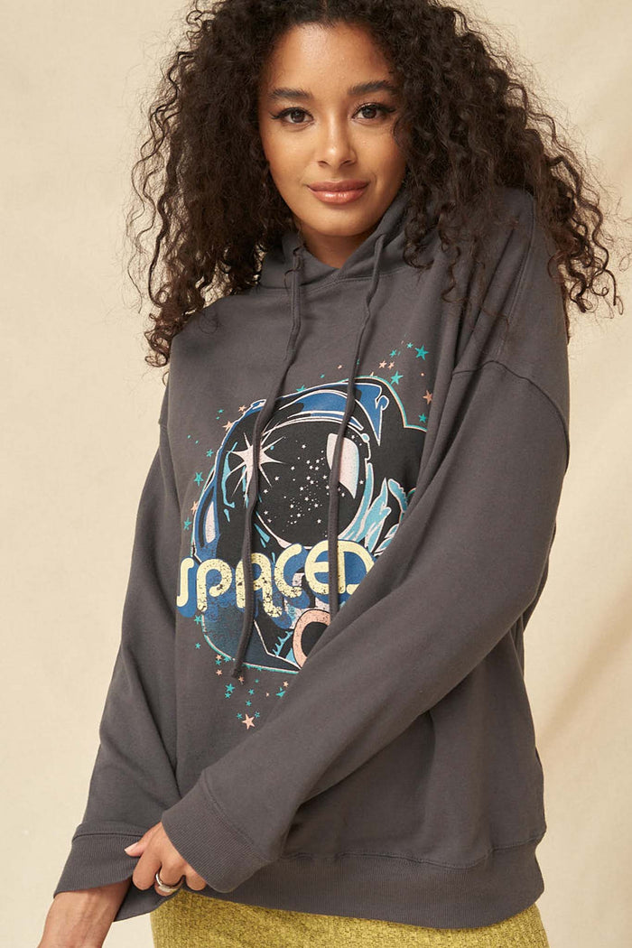 Spaced Out Garment-Dyed Vintage Graphic Hoodie - ShopPromesa