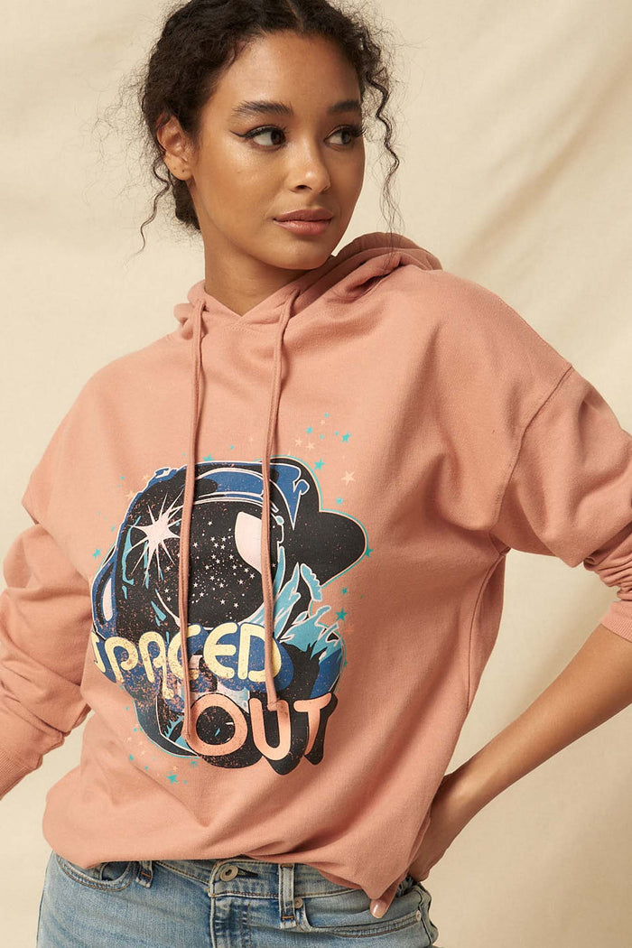 Spaced Out Garment-Dyed Vintage Graphic Hoodie - ShopPromesa