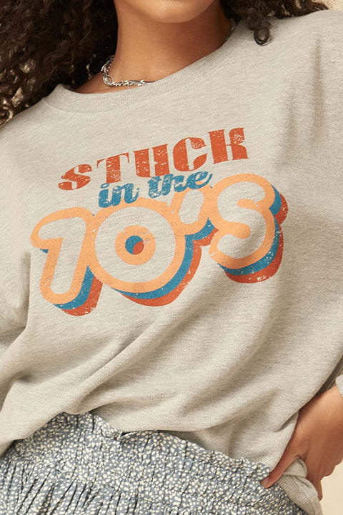 Stuck in the 70s Vintage Graphic Sweatshirt - ShopPromesa
