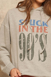 Stuck in the 90s Vintage Graphic Hoodie - ShopPromesa