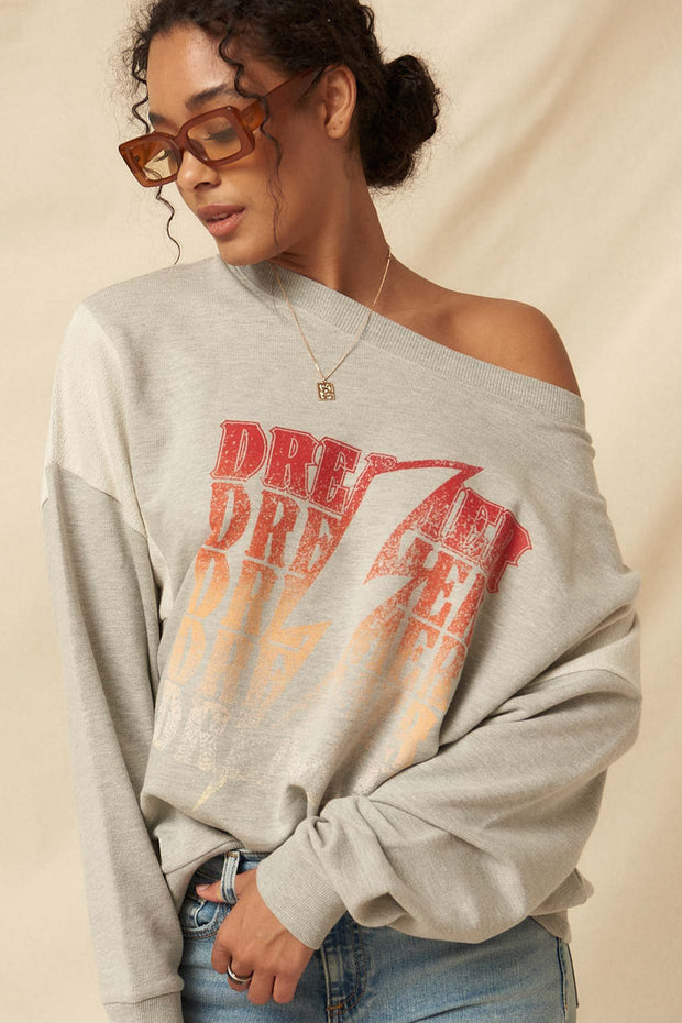 Dreamer Thunderbolt Vintage Graphic Sweatshirt - ShopPromesa