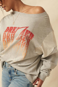 Dreamer Thunderbolt Vintage Graphic Sweatshirt - ShopPromesa