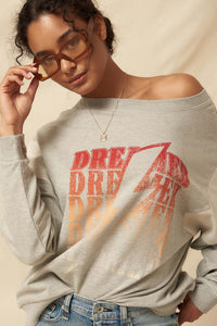 Dreamer Thunderbolt Vintage Graphic Sweatshirt - ShopPromesa