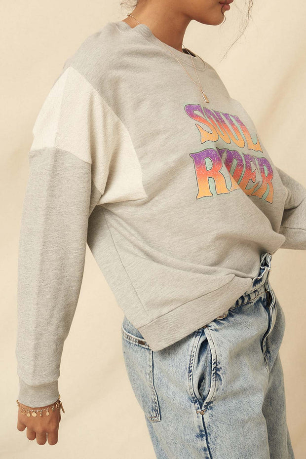 Soul Rider Vintage Graphic Sweatshirt - ShopPromesa