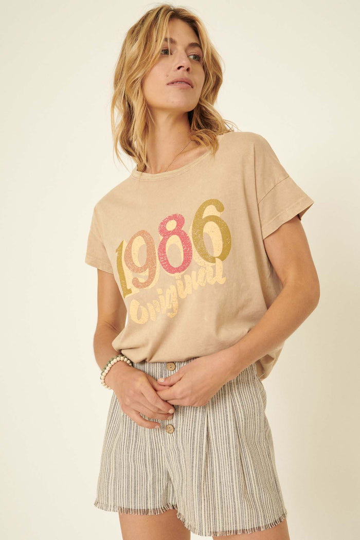 1986 Original Vintage-Wash Graphic Tee - ShopPromesa