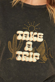 Take a Trip Vintage-Wash Desert Graphic Tee - ShopPromesa