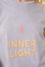Inner Light Vintage-Wash Graphic Tee - ShopPromesa