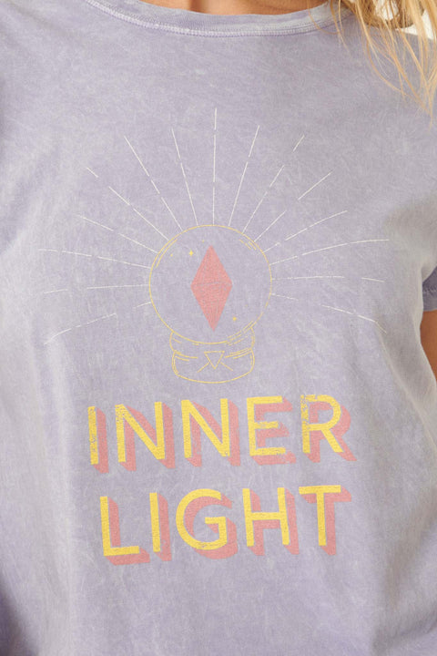 Inner Light Vintage-Wash Graphic Tee - ShopPromesa