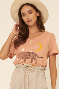 Love Her Wild Vintage-Wash Graphic Tee - ShopPromesa