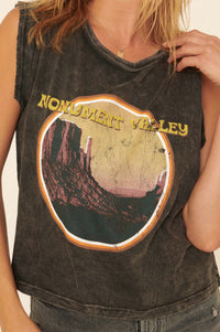 Monument Valley Sleeveless Graphic Tee - ShopPromesa