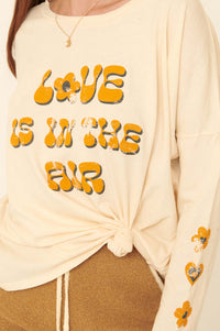 Love Is in the Air Long-Sleeve Graphic Tee - ShopPromesa