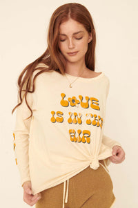 Love Is in the Air Long-Sleeve Graphic Tee - ShopPromesa