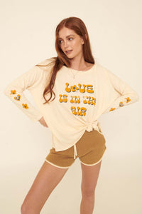 Love Is in the Air Long-Sleeve Graphic Tee - ShopPromesa