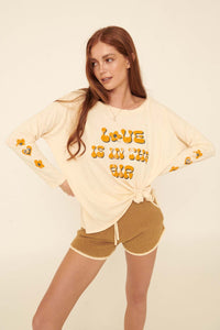 Love Is in the Air Long-Sleeve Graphic Tee - ShopPromesa