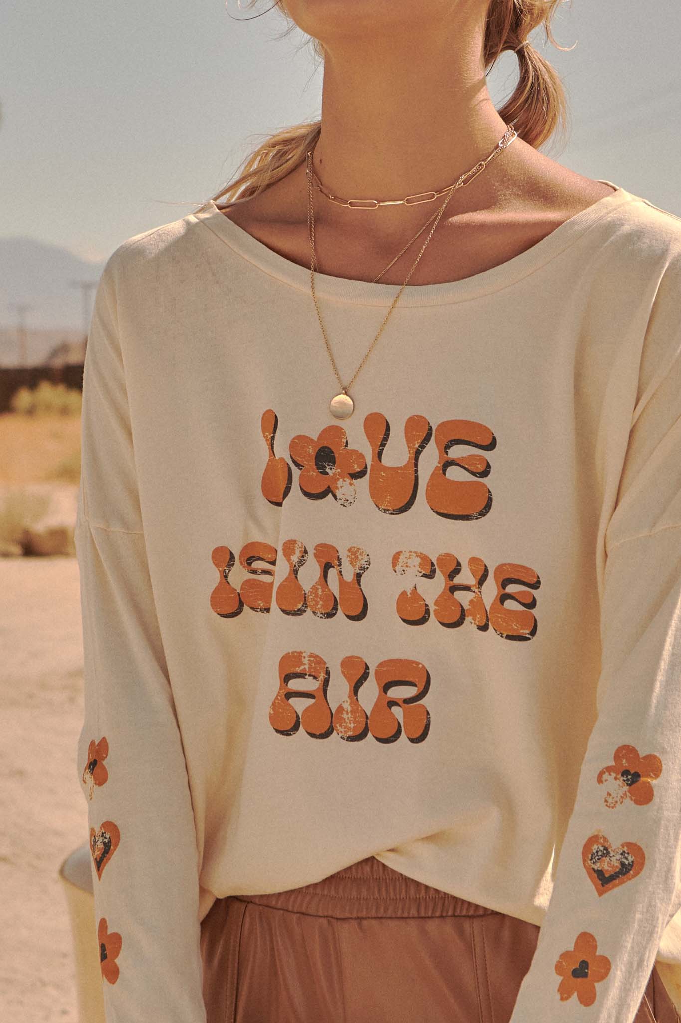 Love Is in the Air Long-Sleeve Graphic Tee - ShopPromesa