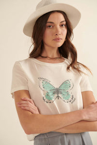 Kindness is Magic Butterfly Graphic Tee - ShopPromesa