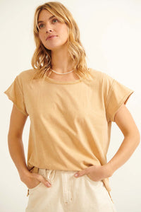 Mineral Washed Exposed-Seam Tee - ShopPromesa