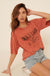 Cowgirl Distressed Oversize Graphic Tee - ShopPromesa