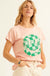 Checker Smiley Face Vintage Graphic Tee - ShopPromesa