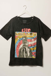 Wild West Distressed Oversize Graphic Tee - ShopPromesa