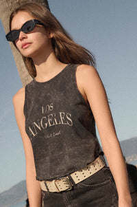 Los Angeles Lettuce-Edge Graphic Tank Top - ShopPromesa