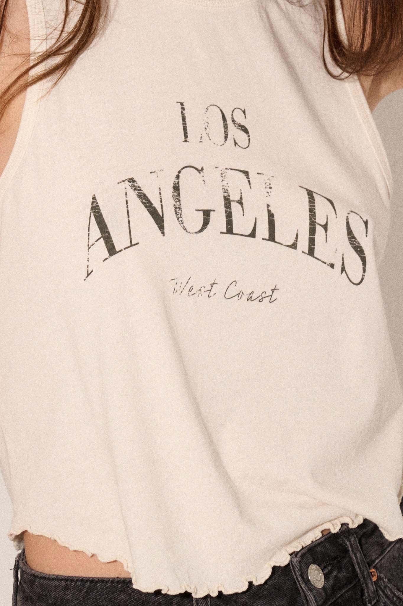 Los Angeles Lettuce-Edge Graphic Tank Top - ShopPromesa