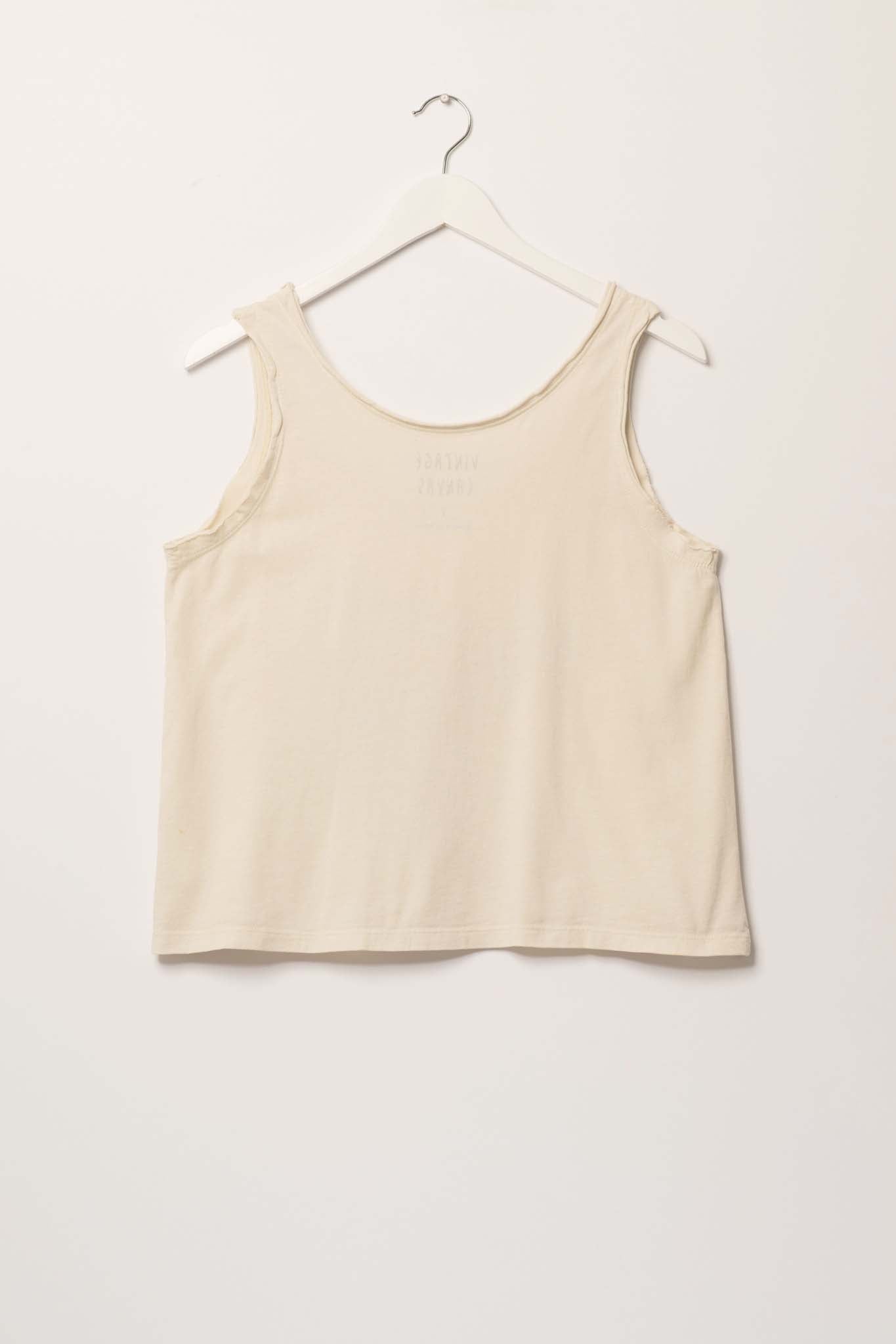 Freedom Vintage-Wash Raw-Edge Graphic Tank Top - ShopPromesa