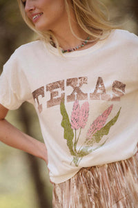 Texas Grown Vintage-Print Graphic Tee - ShopPromesa