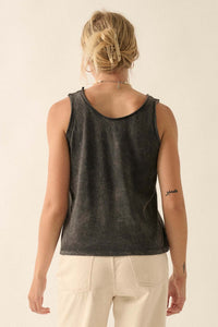 Desert Escape Vintage-Wash Graphic Tank Top - ShopPromesa