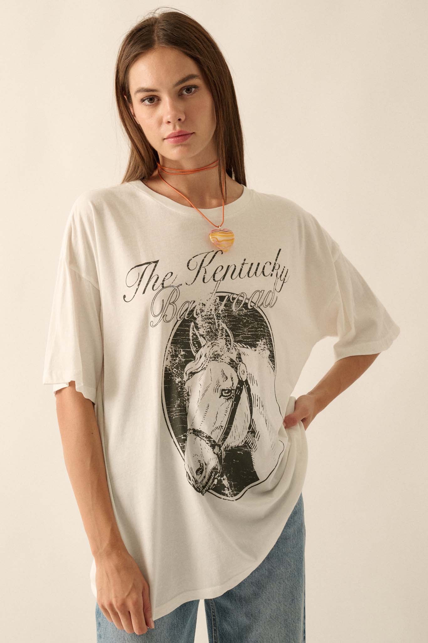 Kentucky Backroad Oversize Graphic Tee - ShopPromesa