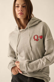 Queen of Hearts Back-Print Graphic Hoodie - ShopPromesa