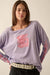 But She's Hot Vintage-Print Long-Sleeve Graphic Tee - ShopPromesa