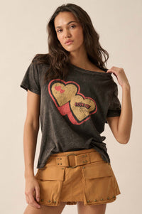 Love Me Vintage-Wash Graphic Tee - ShopPromesa