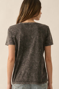 Modern Love Vintage-Wash Graphic Tee - ShopPromesa