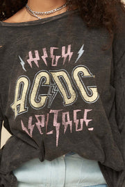AC/DC High Voltage Long-Sleeve Graphic Tee - ShopPromesa