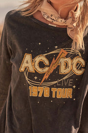 AC/DC 1978 Tour Long-Sleeve Graphic Tee - ShopPromesa