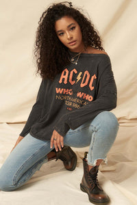 AC/DC Who Made Who Long-Sleeve Graphic Tee - ShopPromesa