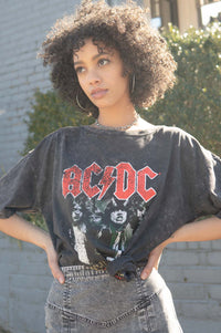 AC/DC Highway to Hell Distressed Graphic Tee - ShopPromesa