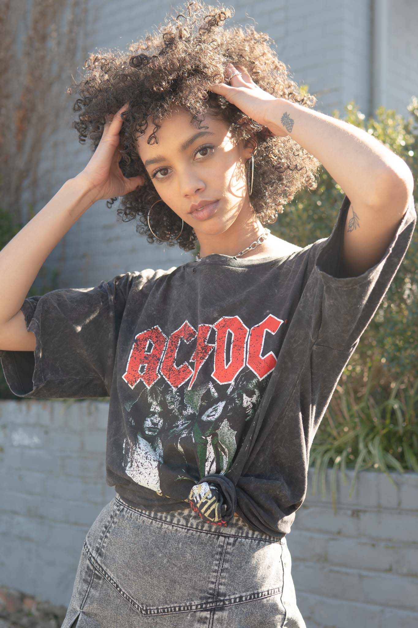 AC/DC Highway to Hell Distressed Graphic Tee - ShopPromesa