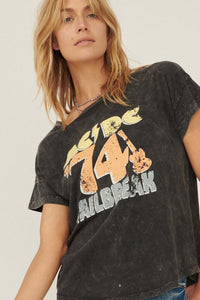 AC/DC '74 Jailbreak Vintage-Wash Graphic Tee - ShopPromesa