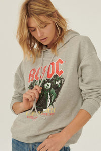 AC/DC Highway to Hell Vintage-Print Hoodie - ShopPromesa