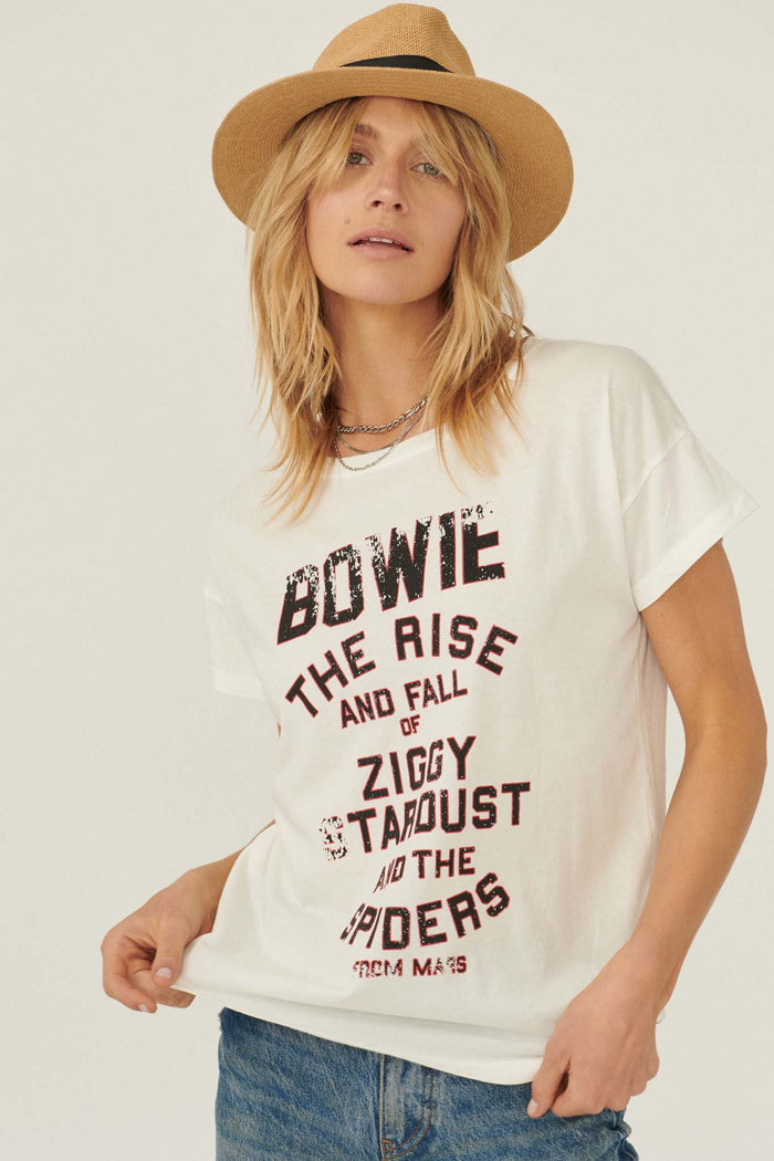 David Bowie Ziggy Stardust Vintage Graphic Tee - ShopPromesa