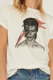 David Bowie Ziggy Stardust Portrait Graphic Tee - ShopPromesa