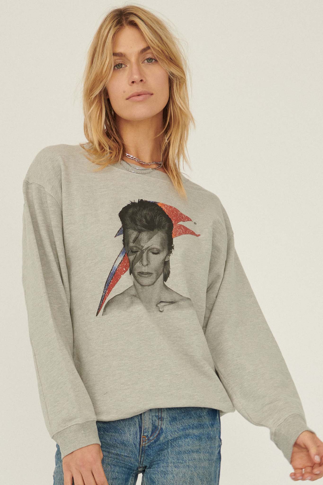 David Bowie Aladdin Sane Graphic Sweatshirt - ShopPromesa