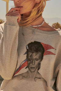 David Bowie Aladdin Sane Graphic Sweatshirt - ShopPromesa