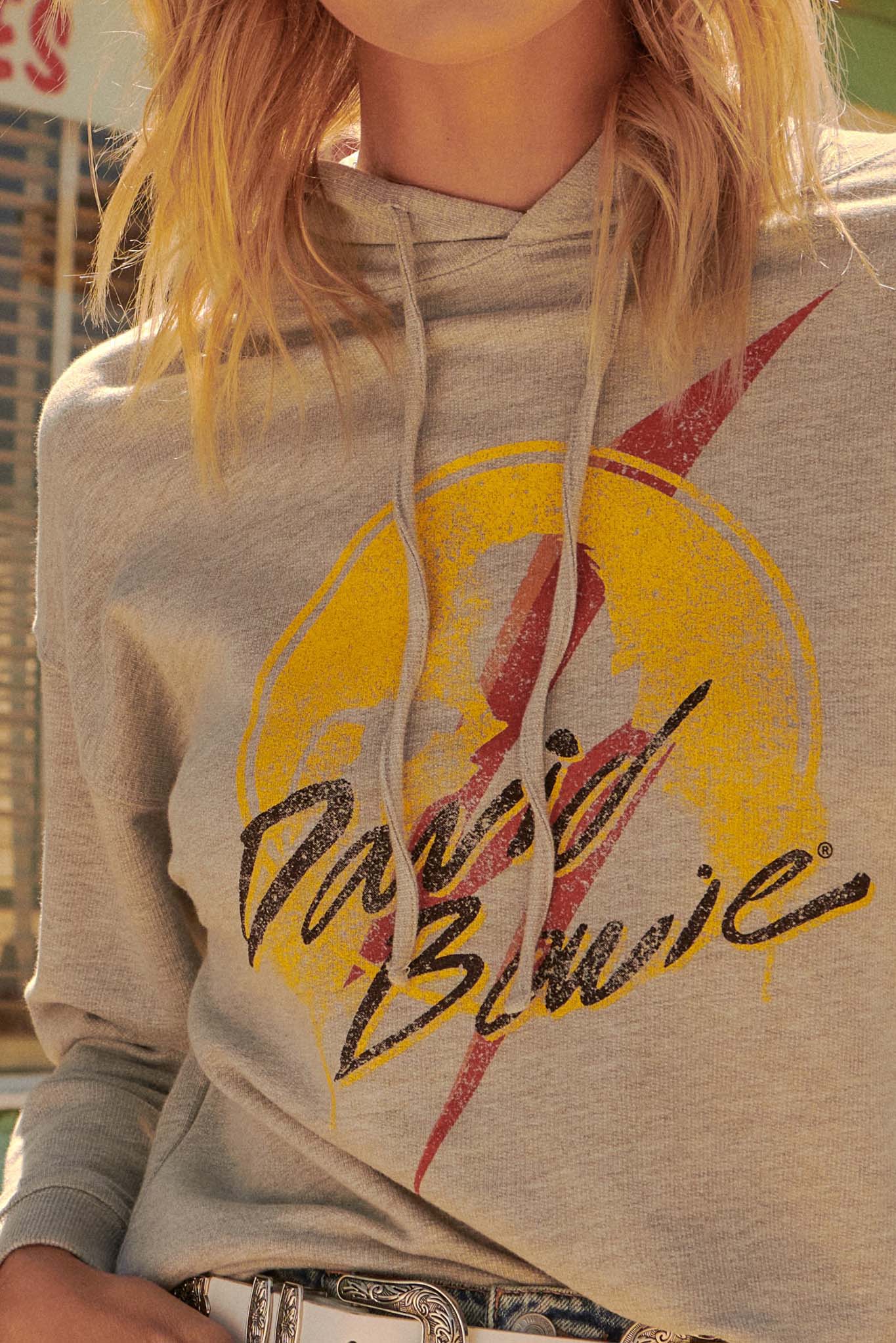 David Bowie Silhouette Graphic Hoodie - ShopPromesa