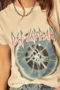 Def Leppard Adrenalize Vintage-Print Graphic Tee - ShopPromesa