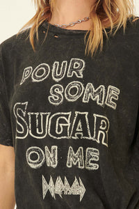 Def Leppard Pour Some Sugar on Me Graphic Tee - ShopPromesa