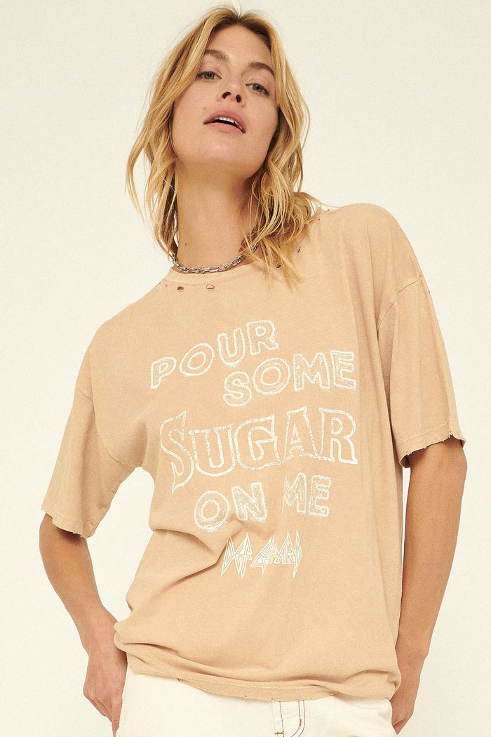 Def Leppard Pour Some Sugar on Me Graphic Tee - ShopPromesa